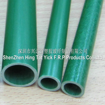 Green Color Fiberglass Tube